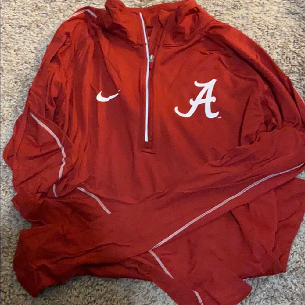 Nike alabama quarter zip